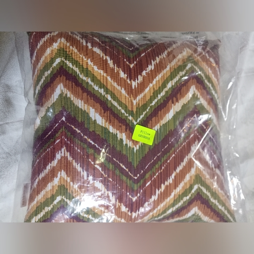 Ovios Chevron Outdoor Pillow